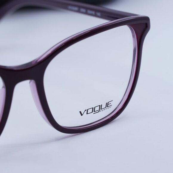 Vogue VO5256F 2084 Square Eyeglasses 53mm Purple - Picture 2 of 10